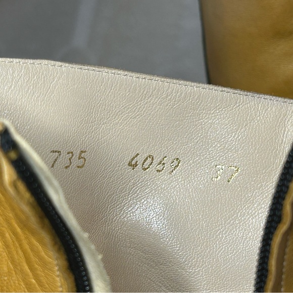 Chanel vintage high heels boots lambskin leather circa 1960 hand made in France - Picture 5 of 14